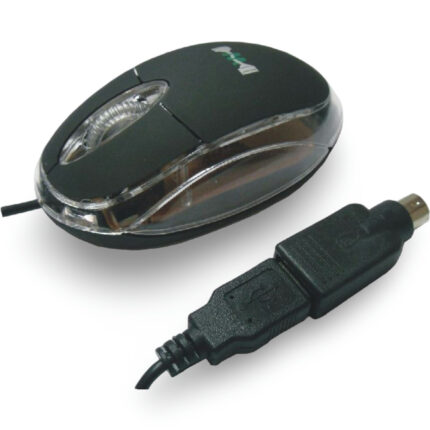 Optična miška za računalnik, USB + PS2 AM-522