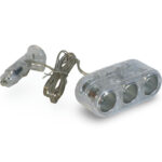 Razdelilec avto vtičnice na 3 priljučke, 12/24V BM-001