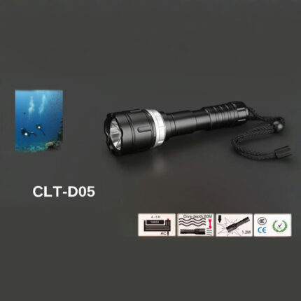 Svetilka za potapljače LED 1x CREE XML2 - 550 LUM, polnilna CLT-D05