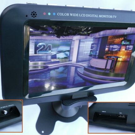 TV sprejemnik DVB-T2, 7 zaslon (17.78 cm) 12/220V DA-702C