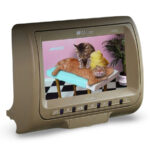 DVD vzglavnik media predvajalnik L-0222 bež