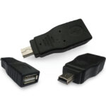 Adapter USB - mini USB za prenos podatkov, 5 PIN