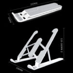 Namizni nastavljiv nosilec za prenosni računalnik, tablice, GL0112