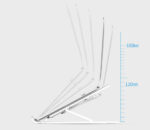 Namizni nastavljiv nosilec za prenosni računalnik, tablice, GL0112 - slika 4