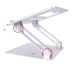 Namizni nastavljiv nosilec za prenosni računalnik, D-GL0124 - slika 4