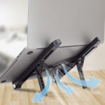 Namizni nastavljiv nosilec za prenosni računalnik, tablice GL0167