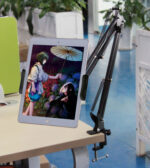 Namizni nosilec za telefon z vzmetmi, GT0035 - slika 2