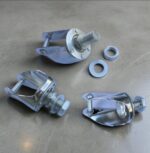 Nosilec kolesa za rolke z ležaji, kovinski - slika 2