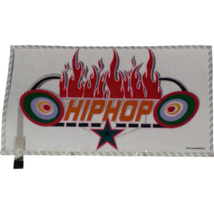 LED EQ glasbena nalepka, motiv HIP HOP 45/25,5cm