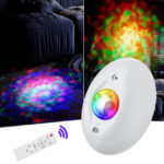 Ovalni Laser LED projektor z glasbenim odzivom in posebnimi učinki, EMS-42