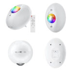 Ovalni Laser LED projektor z glasbenim odzivom in posebnimi učinki, EMS-42 - slika 4