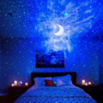 Ovalni Laser LED projektor z glasbenim odzivom in posebnimi učinki, EMS-42 - slika 3