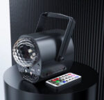 3v1 Laser LED reflektor z nosilcem in glasbenim odzivom, EMS-35