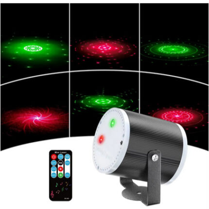 Mini laserski projektor z 32 vzorci, 5V USB, EMS-36