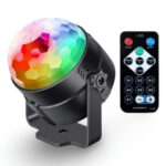 Mini disco kristalna LED krogla, L-12 - slika 3