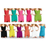 Lahka poletna oblekica za vsako postavo UNI-SIZE - slika 8