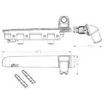 Vzvratna avto kamera za VOLKSWAGEN Transporter, RVC07-VT - slika 2