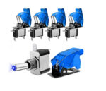 Stikalo za preklapljanje z varovalom (LED modra), vklop/izklop, YJ-WD006B