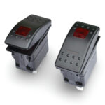 Klecno stikalo z LED 12-24V, 1 polno, vklop/izklop - slika 3