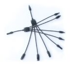 Vodoodporni spojnik za solarni sistem - adapter na kablu 4/1, MC4Y-B4 - slika 2