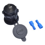 USB polnilec za vgradnjo LED osvetlitev, 12V-24V vodoodporen, YC-A75 - slika 4