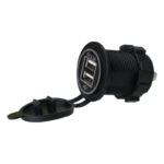 USB polnilec za vgradnjo LED osvetlitev, 12V-24V vodoodporen, YC-A75 - slika 3