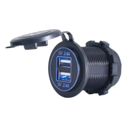 USB polnilec za vgradnjo LED osvetlitev, 12V-24V vodoodporen, YC-A75