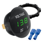 Digitalni voltmeter za vgradnjo - vodoodporen 6V-30V DC, YC-A06 Z - slika 2