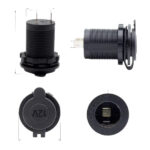 Vodoodporna vtičnica za vozila, DS1012 - slika 4