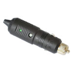 Vtič za avto vtičnico vodotesen z varovanjem in LED, SF51404-61