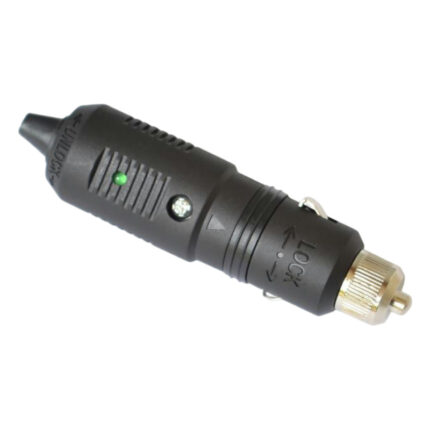 Vtič za avto vtičnico vodotesen z varovanjem in LED, SF51404-61