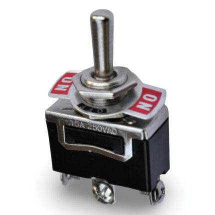 Klecno stikalo za večje obremenitve do 250V, vklop/izklop/vklop