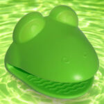 Prijemalka kuhinjska žaba - zelena - slika 2