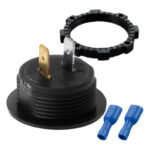 Digitalni voltmeter za vgradnjo - vodoodporen 12V DC, DS4011N - slika 4